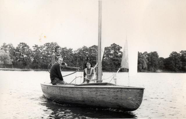 Danuta, Kazimierz i Czesław Dwórznik 1973