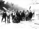 (2/20): Brda - przerwa na trasie pierwszego etapu.<br>1984-02