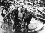 (14/27): Krutynia - Dzięki dobrej współpracy żadna przeszkoda nie była straszna.<br>1985-07