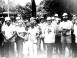 (33/38): Kanał Elbląski - tu ukryła się nasza grupka.<br>1986-08