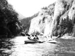 (12/24): Dunajec - Przełom Dunajca i my.<br>1987-06