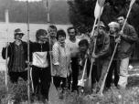 (15/27): Drwęca - na trasie Bachotek - Toruń.<br>1988-08