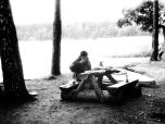 (18/22): Mazury - Wypada się posilić i powrót do Rucianego.<br>1990-08