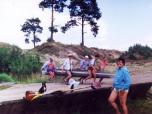 (6/16): Rurzyca - bieg z kajakiem.<br>1991-07