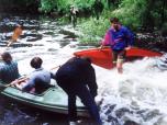 (8/18): Skrwa - kolejna wywrotka.<br>1993-05