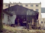 (13/16): Pożar we WKW PTTK - spłonął hangar jednak przybudówka pozostała.<br>1997-06