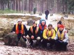 (1/9): Wda - na trasie: Bąk - Zimne Zdroje.<br>1999-02