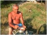 (58/107): Marian je przygotowany przez Bartka obiadek.<br>2008-07-30
