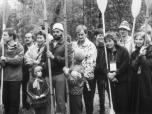 (16/105): Włocławek 1988 - Kolejne zakończenie kolejnego spływu.