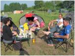 (13/91): Uczestnicy spływu na biwaku w Orlu.<br>2011-05-20