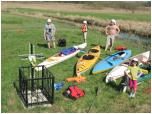 (12/109): Rzeka Biebrza - start w Kolonii Holaki.<br>2012-04-29