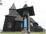 (46/109): Rzeka Zbrzyca - ko¶ció³ Matki Boskiej Brzemiennej w Sominach.<br>2012-06-07