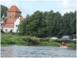 (96/109): Rzeka Liwiec - pod zamkiem w Liwie był nasz kolejny biwak.<br>2012-08-16
