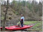 (16/66): Rzeka Radunia - Tomek w Jarze Raduni.<br>2013-05-03