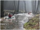 (2/71): Rzeka Flinta - za mostem w Smolarzu<br>2014-03-01