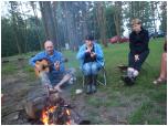 (62/71): Rzeka Pilica - zajęcia w grupach zainteresowań<br>2014-07-15