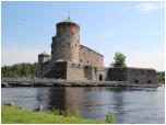 (9/83): Jeszcze zwiedzanie zamku Olavinlinna w Savonlinnie, najdalej wysuniętej na północ średniowiecznej fortecy w Europie.<br>2014-07-28