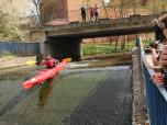 (17/111): Lyna, Olsztyn: niewielu spływa z tego progu…<br>2016-04-29
